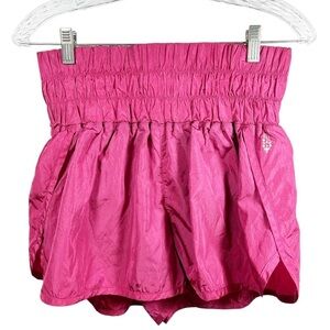 Free People women’s the way home shorts size L high waist pink